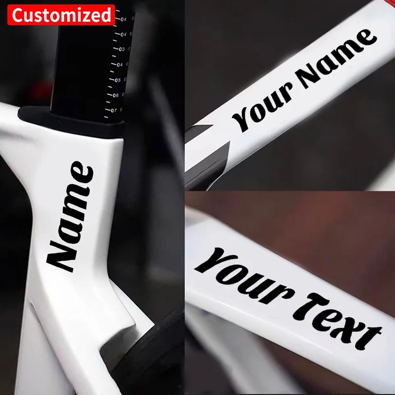 1PC Custom Bicycle Stickers Fr - огляд і ціна Motorcycle Helmets
