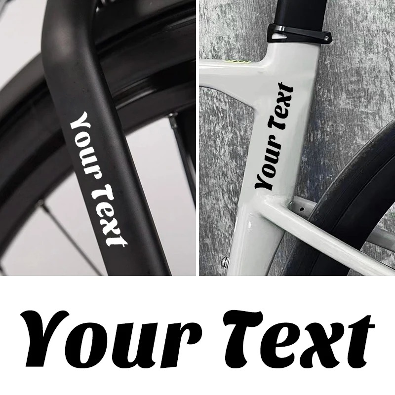 1PC Custom Bicycle Stickers Fr - огляд і ціна Motorcycle Helmets